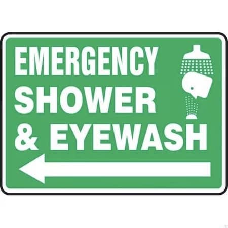 Accuform SAFETY SIGN EMERGENCY SHOWER AND MFSD540VS MFSD540VS
